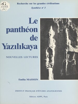 cover image of Le panthéon de Yazilikaya